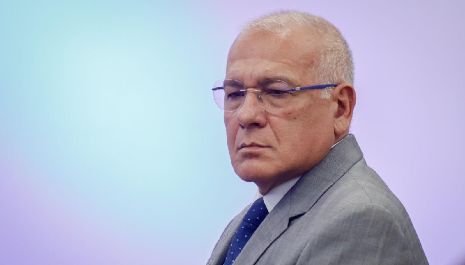 El coronel (r) Publio Hernán Mejía durante la audiencia de este martes.