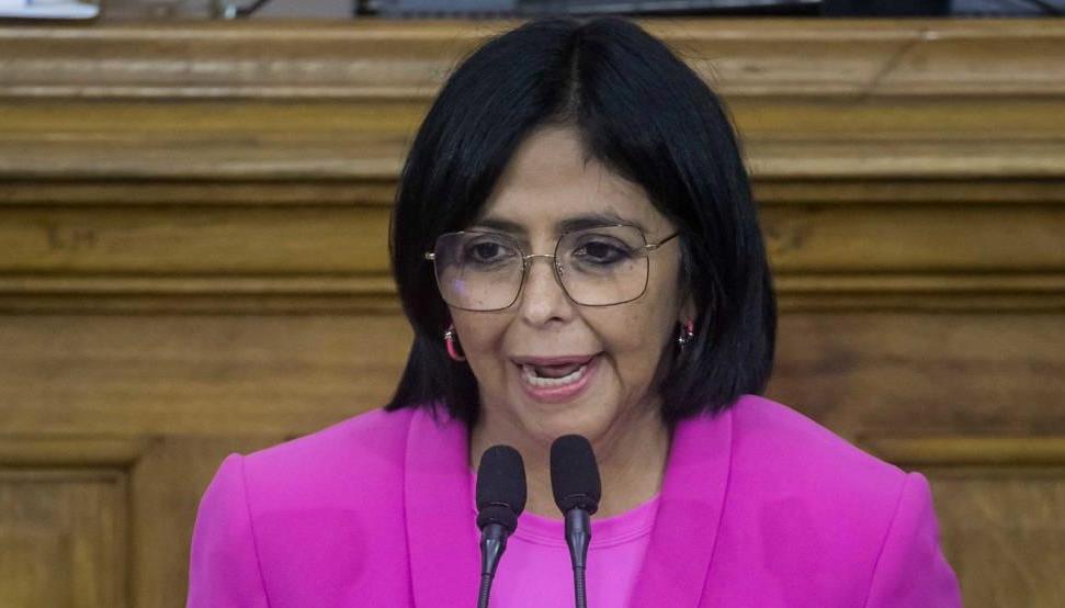 La vicepresidenta ejecutiva de Venezuela, Delcy Rodríguez.
