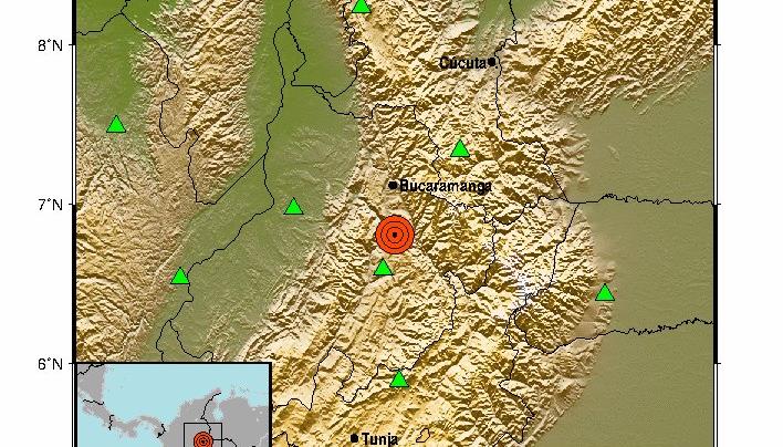 Reporte de temblor en Los Santos.