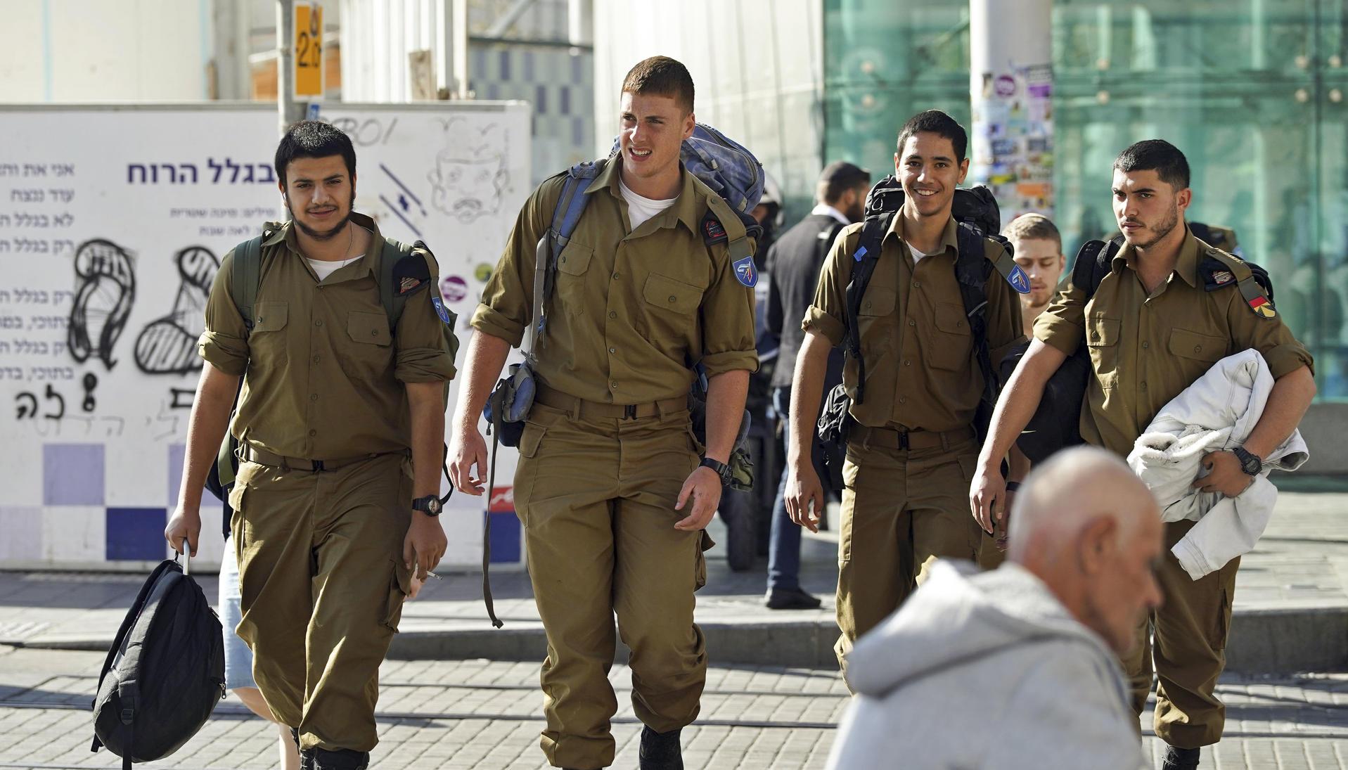 Soldados israelíes.