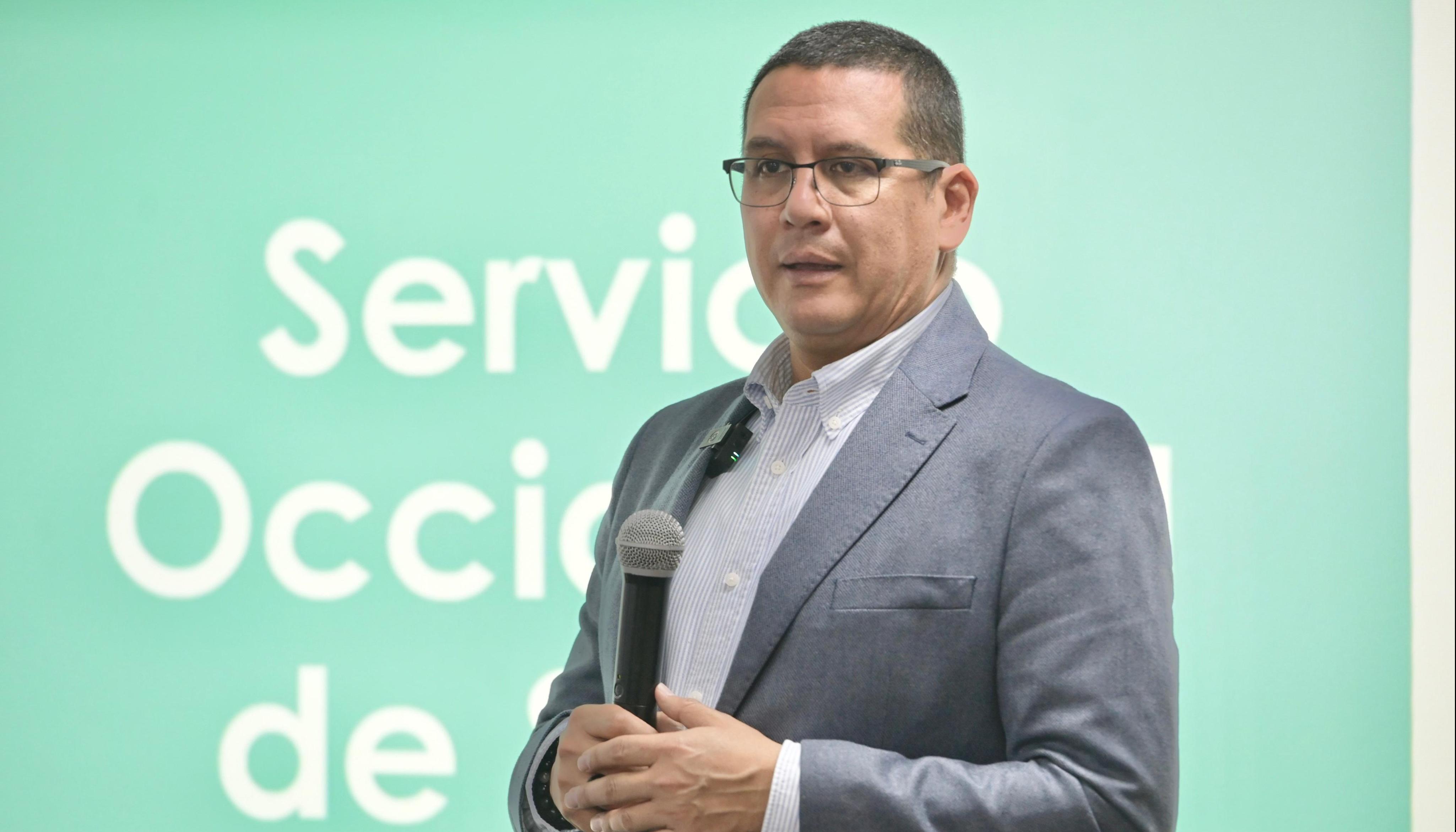 El superintendente de Salud, Giovanny Rubiano.