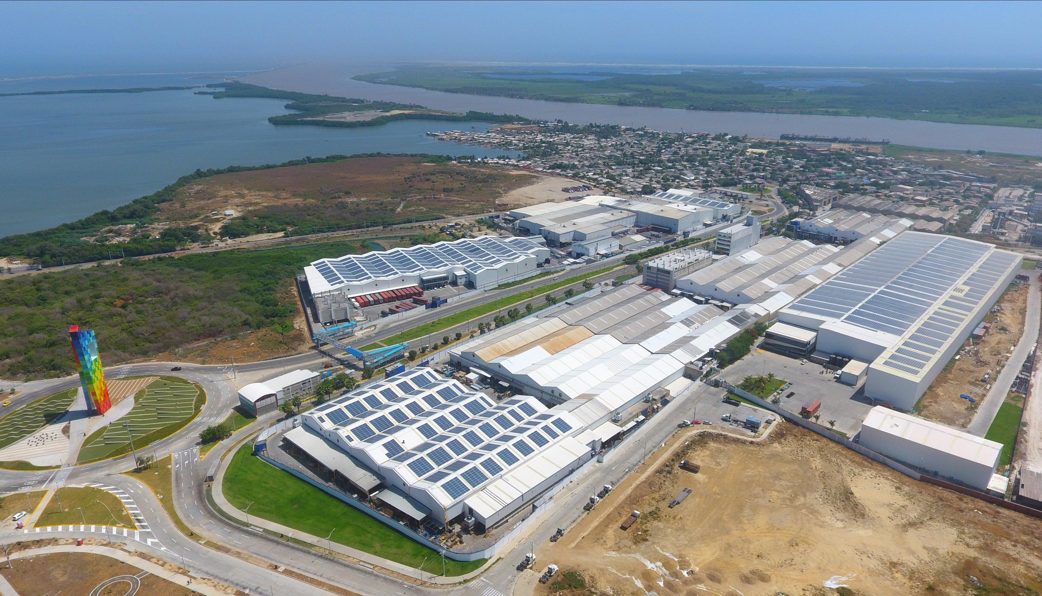 Planta de Tecnoglass.