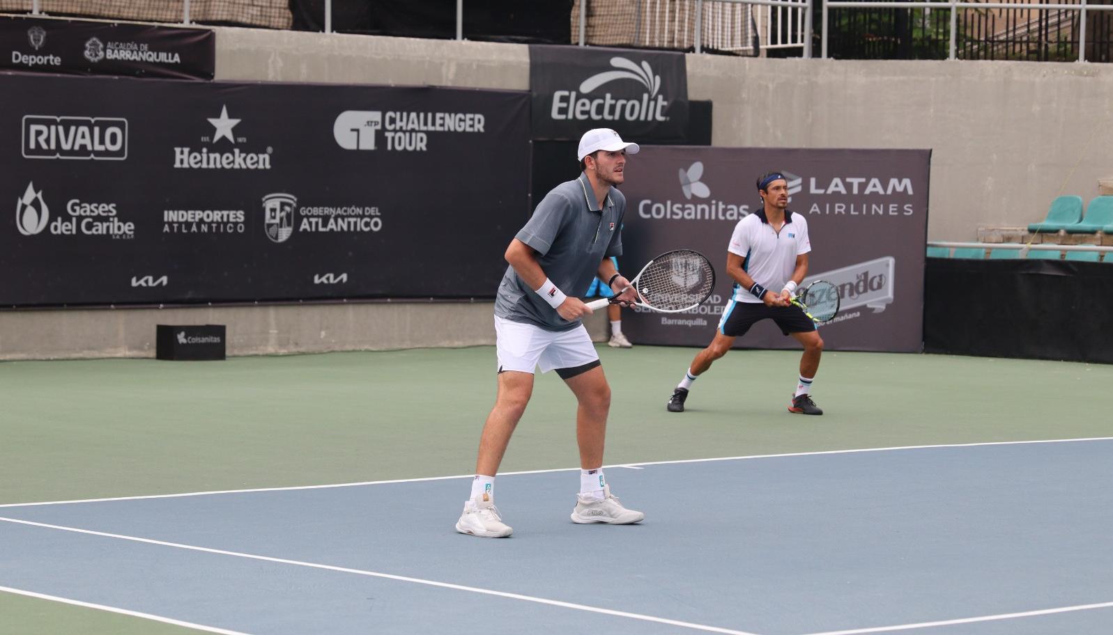 Pareja finalista Cristian Rodríguez y Benjamin Kittay.