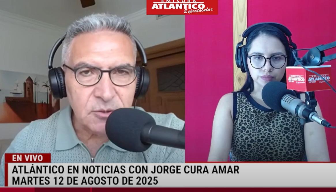 Transmisión de Atlántico en Noticias.