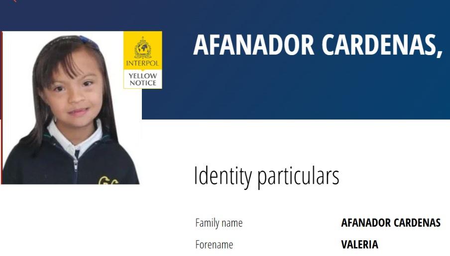 Valeria Afanador Cárdenas.