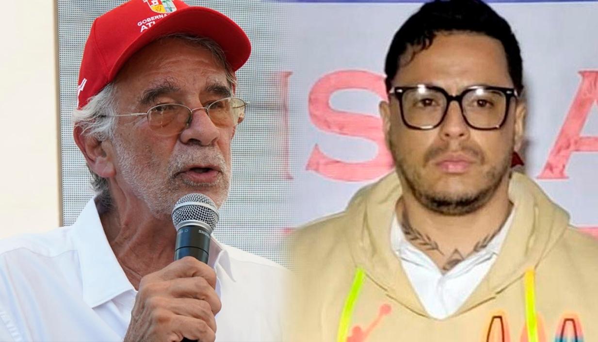 El Gobernador Eduardo Verano y Jorge Eliécer Díaz Collazos, alias ‘Castor’.