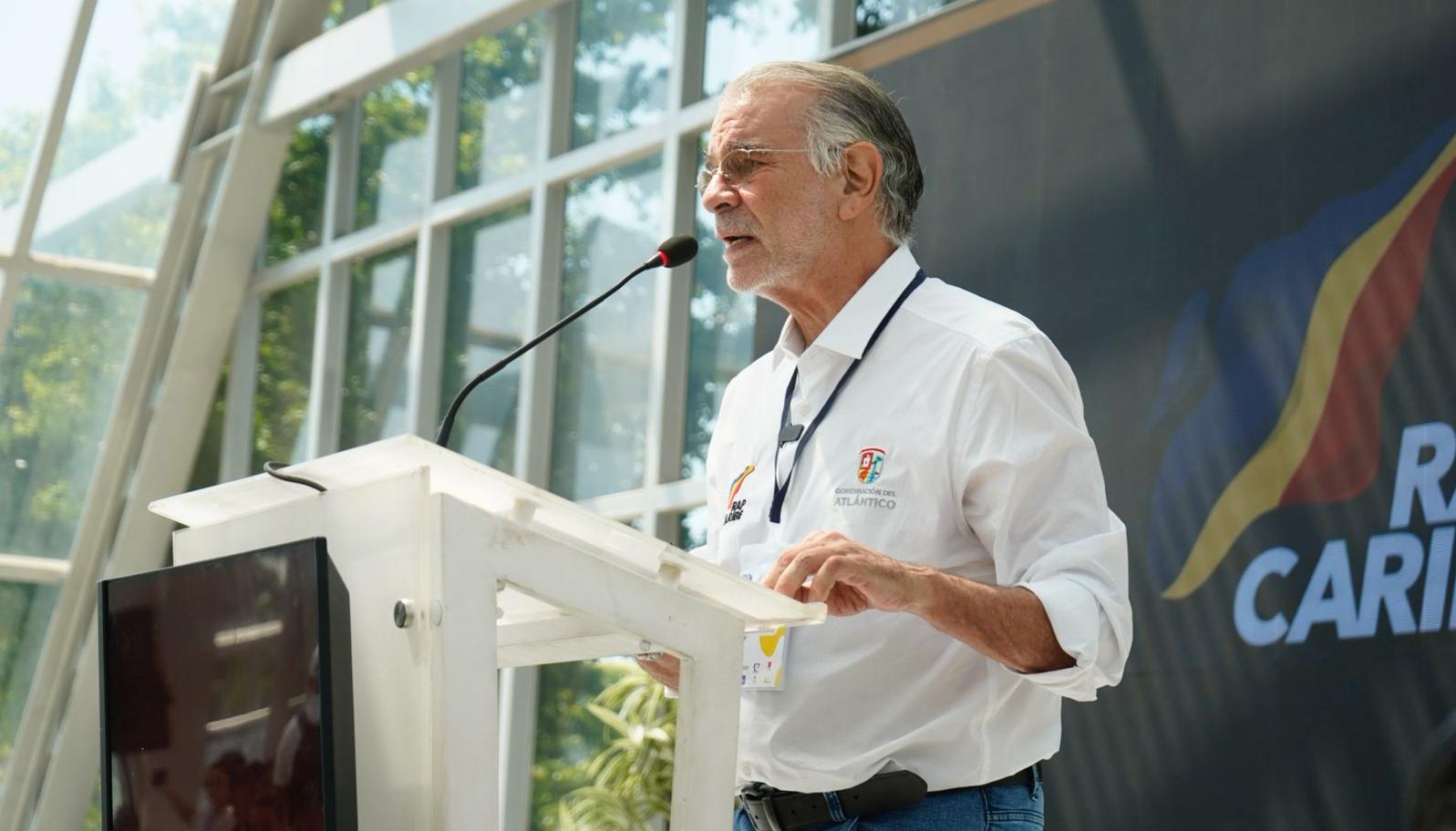 Eduardo Verano, gobernador del Atlántico.