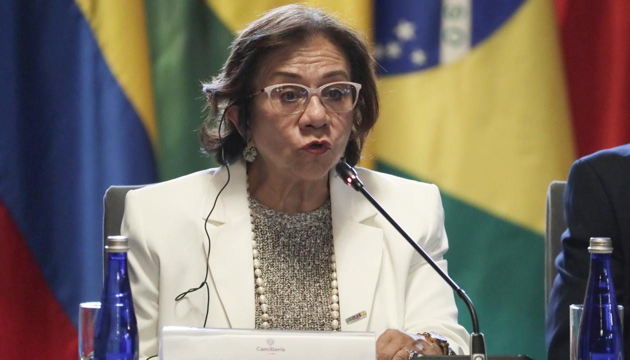 La canciller colombiana, Yolanda Villavicencio.