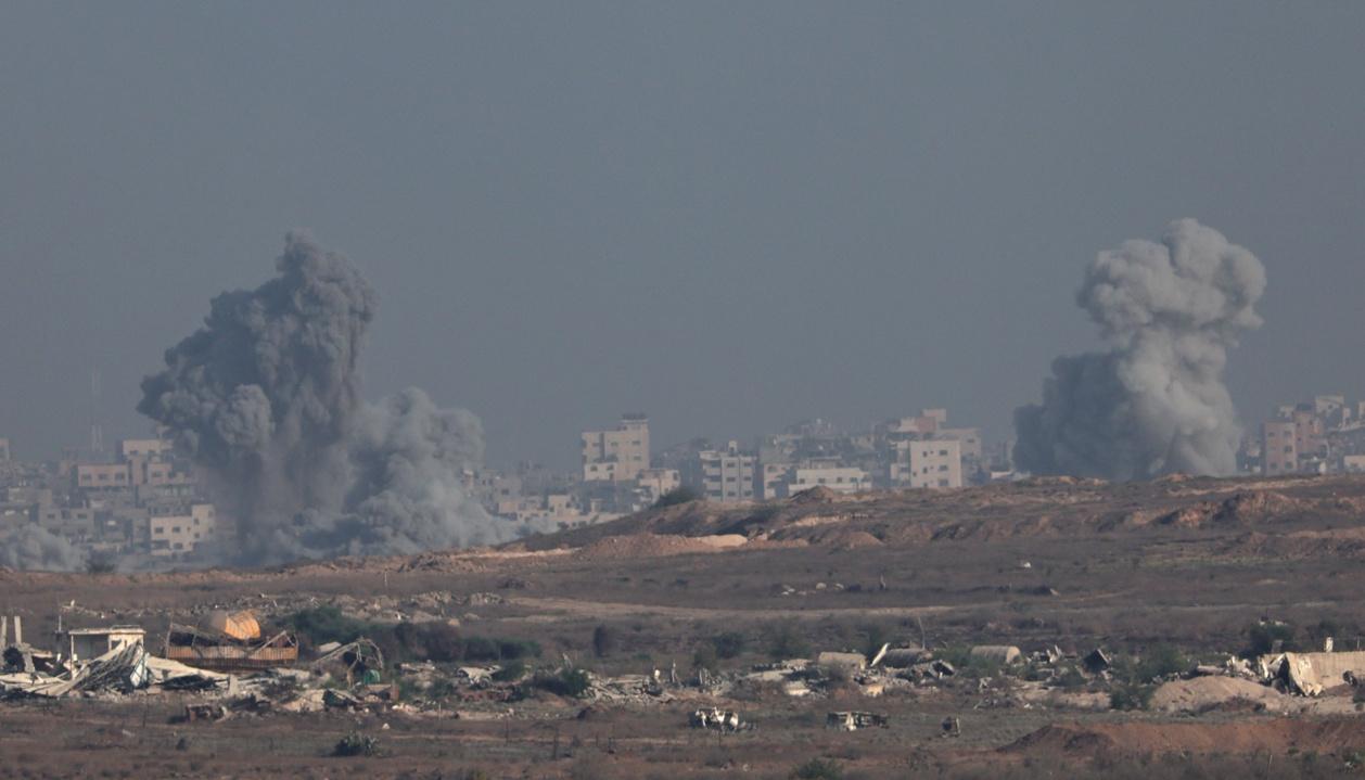 Imagen de los bombardeos.