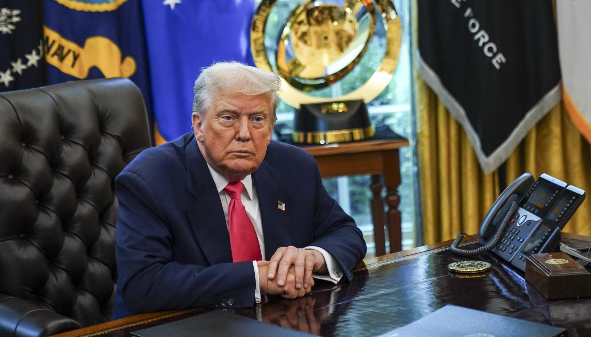 Donald Trump, Presidente de Estados Unidos.