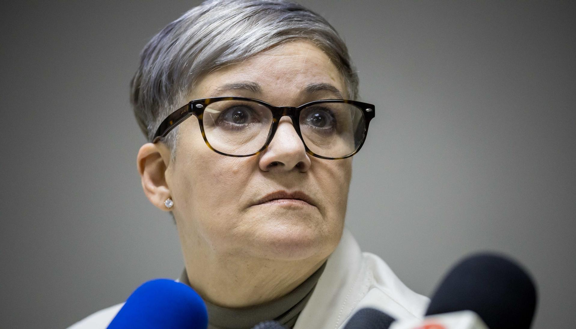 Abogada venezolana María Alejandra Díaz, asilada en Colombia.