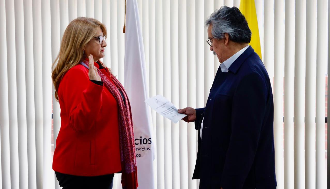 Ángela Rojas Combariza, nueva agente liquidadora. 