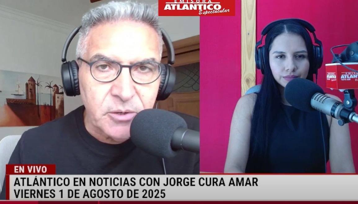 Transmisión de Atlántico en Noticias.
