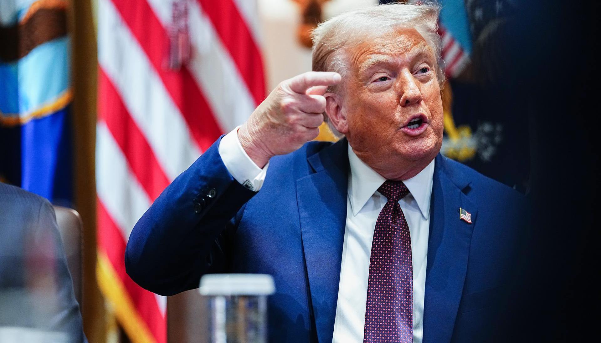 Donald Trump, Presidente de Estados Unidos.