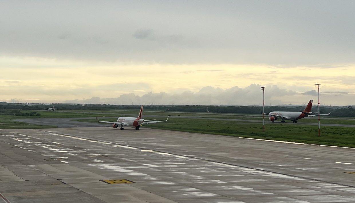 Aeropuerto Internacional Ernesto Cortissoz de Barranquilla.