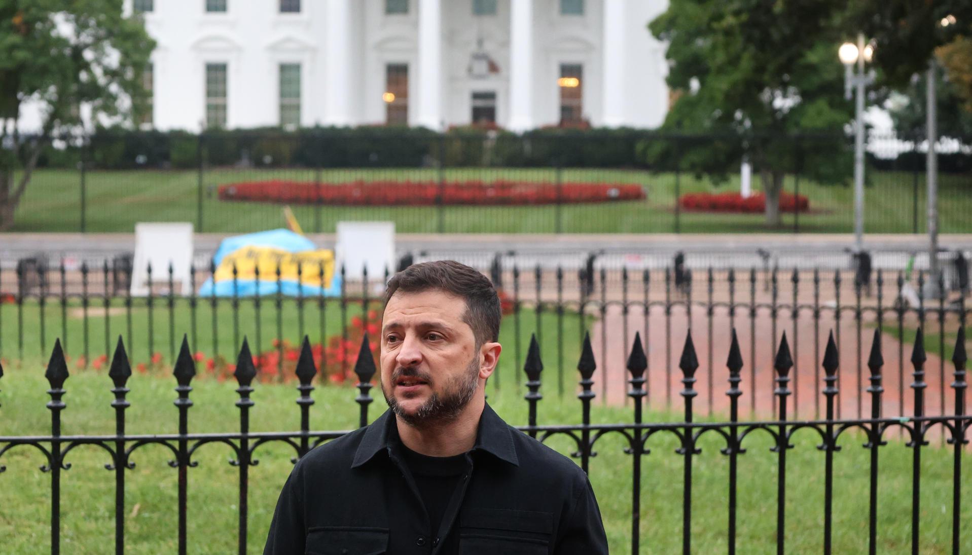 Volodímir Zelenski, Presidente de Ucrania.