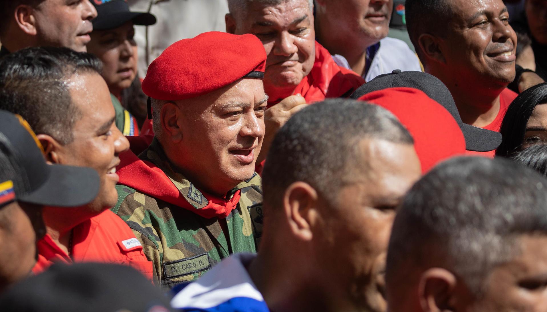 Diosdado Cabello, Ministro del Interior de Venezuela.