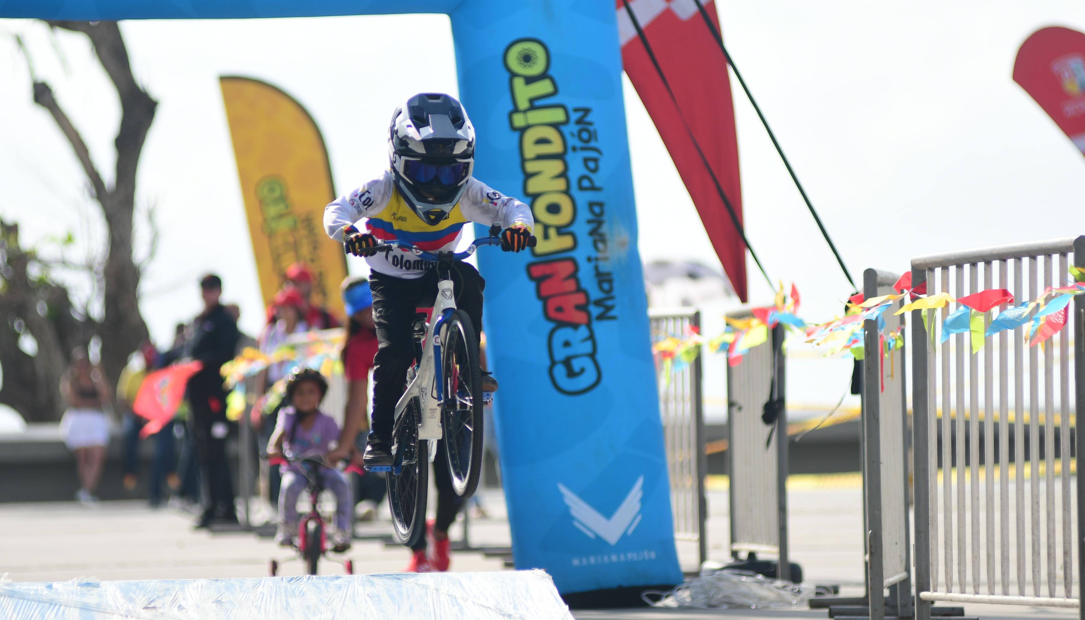 El BMX fue una de las disciplinas que hizo parte del Gran Fondito en Puerto Colombia. 
