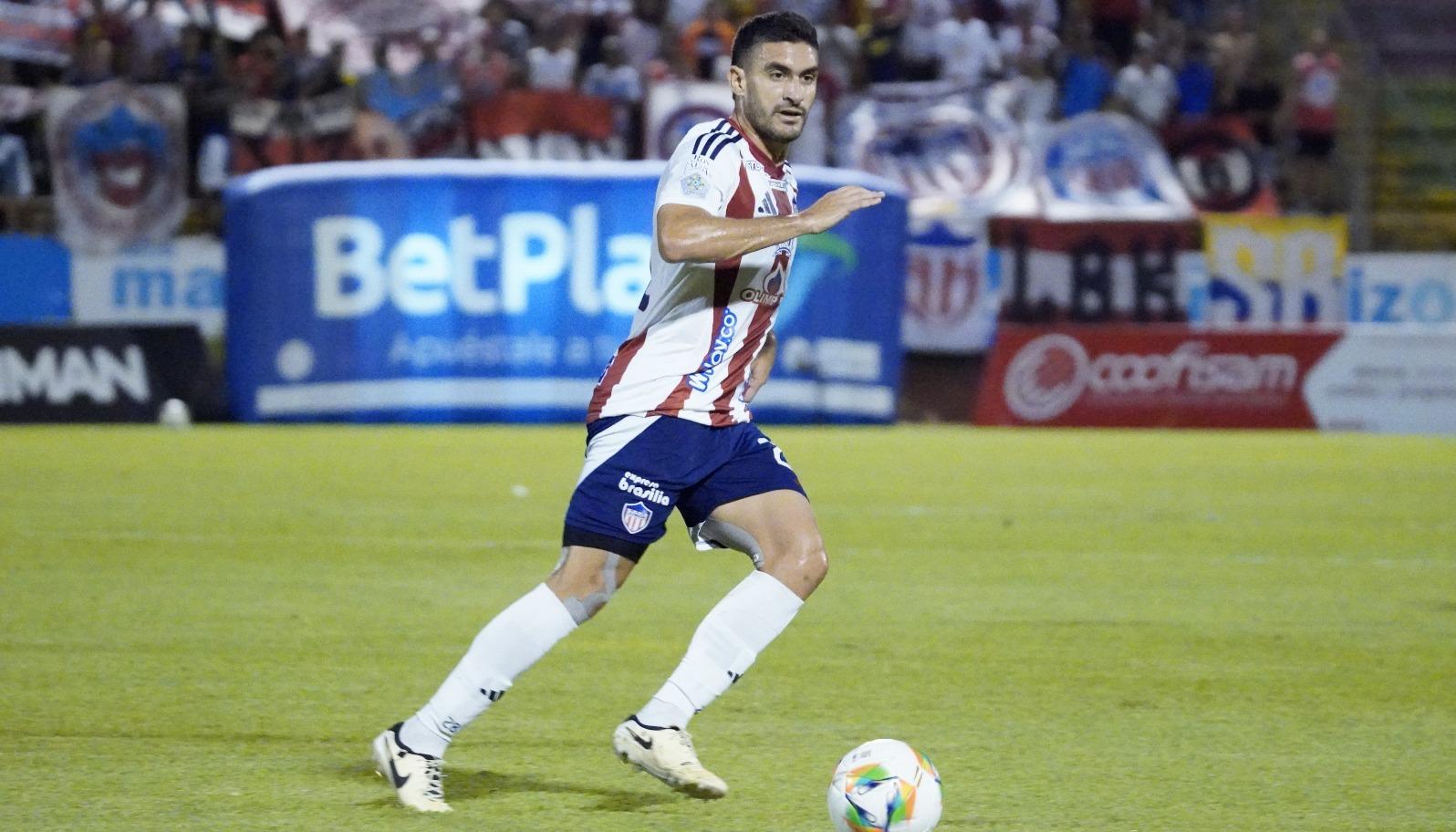 Guillermo Celis, mediocampista de gran rendimiento en Junior. 