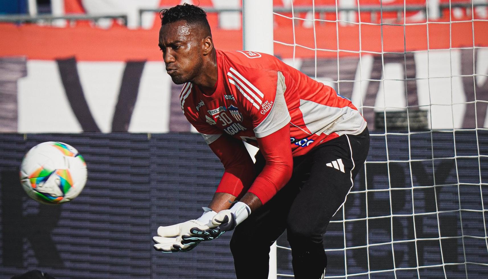 Jefersson Martínez, portero suplente del Junior. 