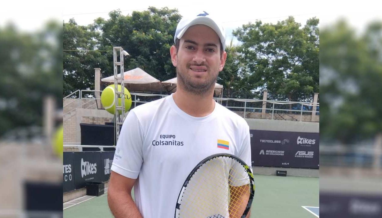 Nicolás Mejía, tenista bogotano.