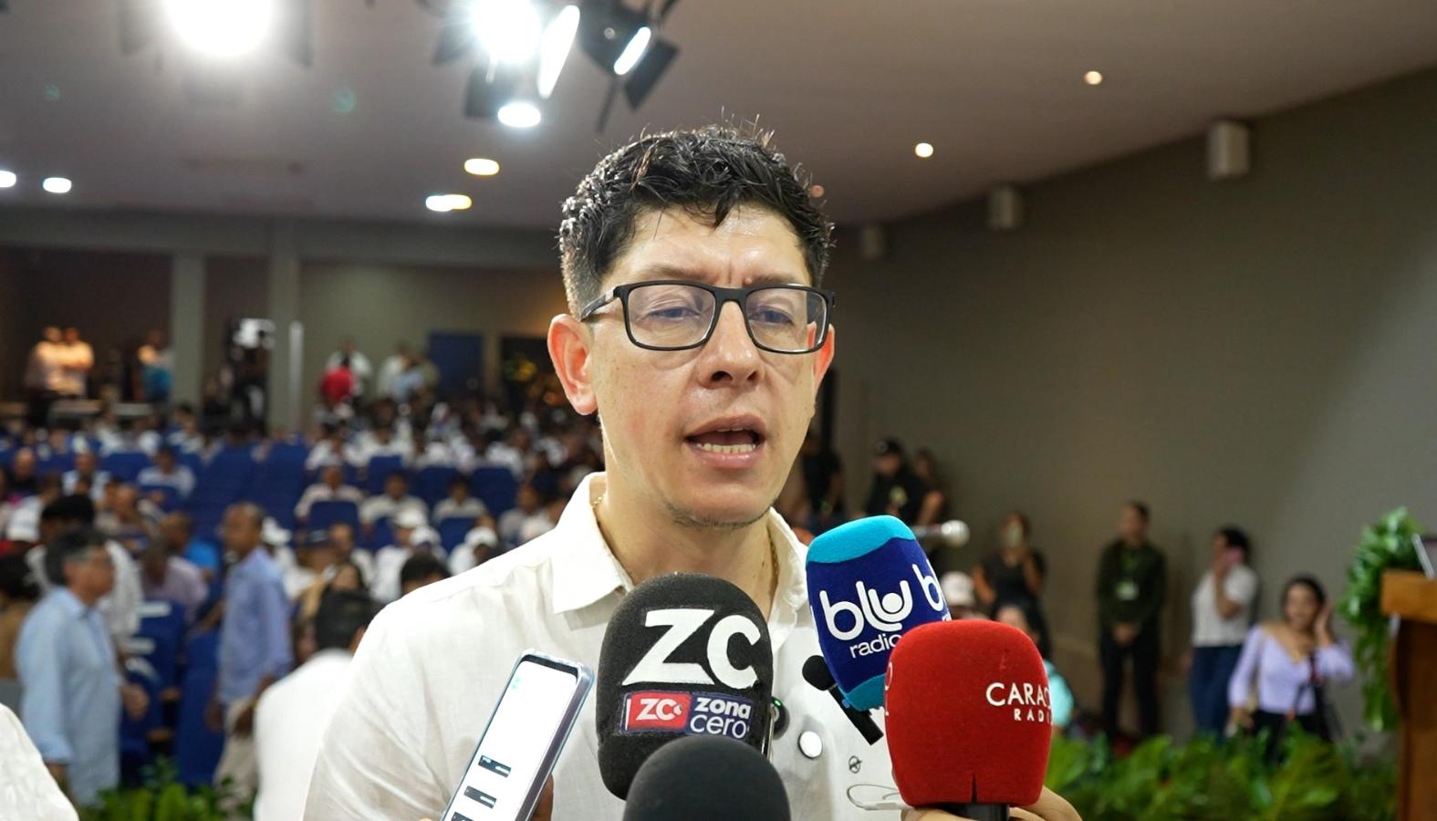 Daniel Rojas, ministro de Educación Nacional. 