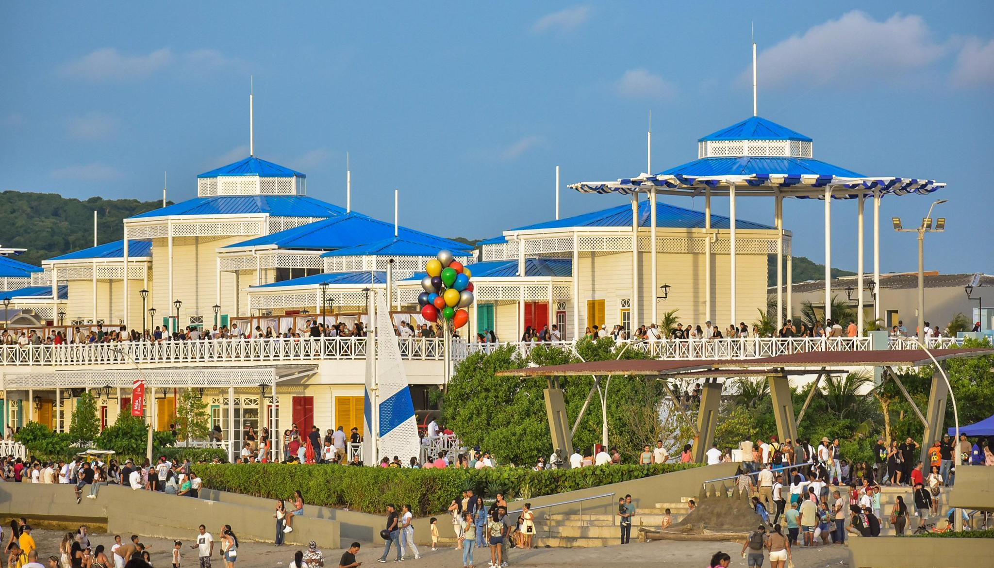 Muelle 1888, en Puerto Colombia. 