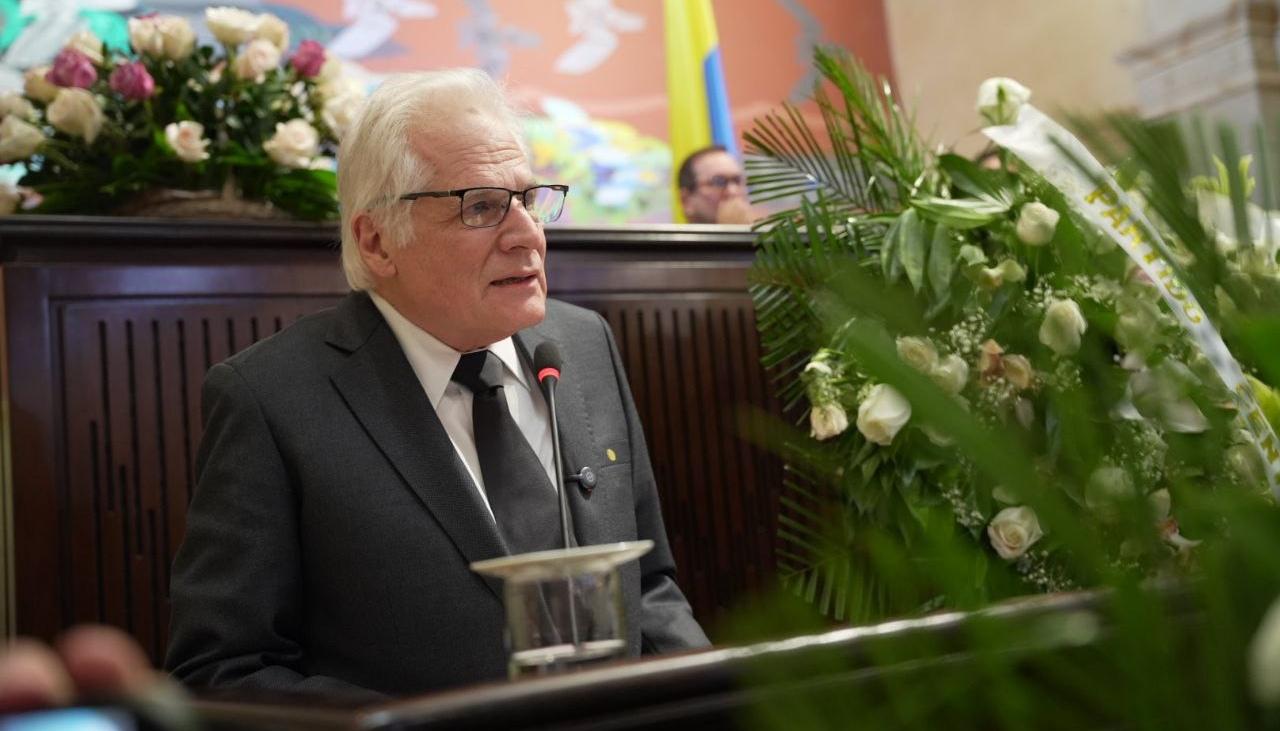 Miguel Uribe Londoño, padre del senador Miguel Uribe Turbay.