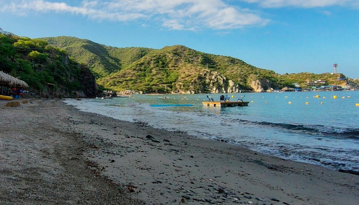 Aspecto de Playa Dormida, en Santa Marta. Imagen de referencia.