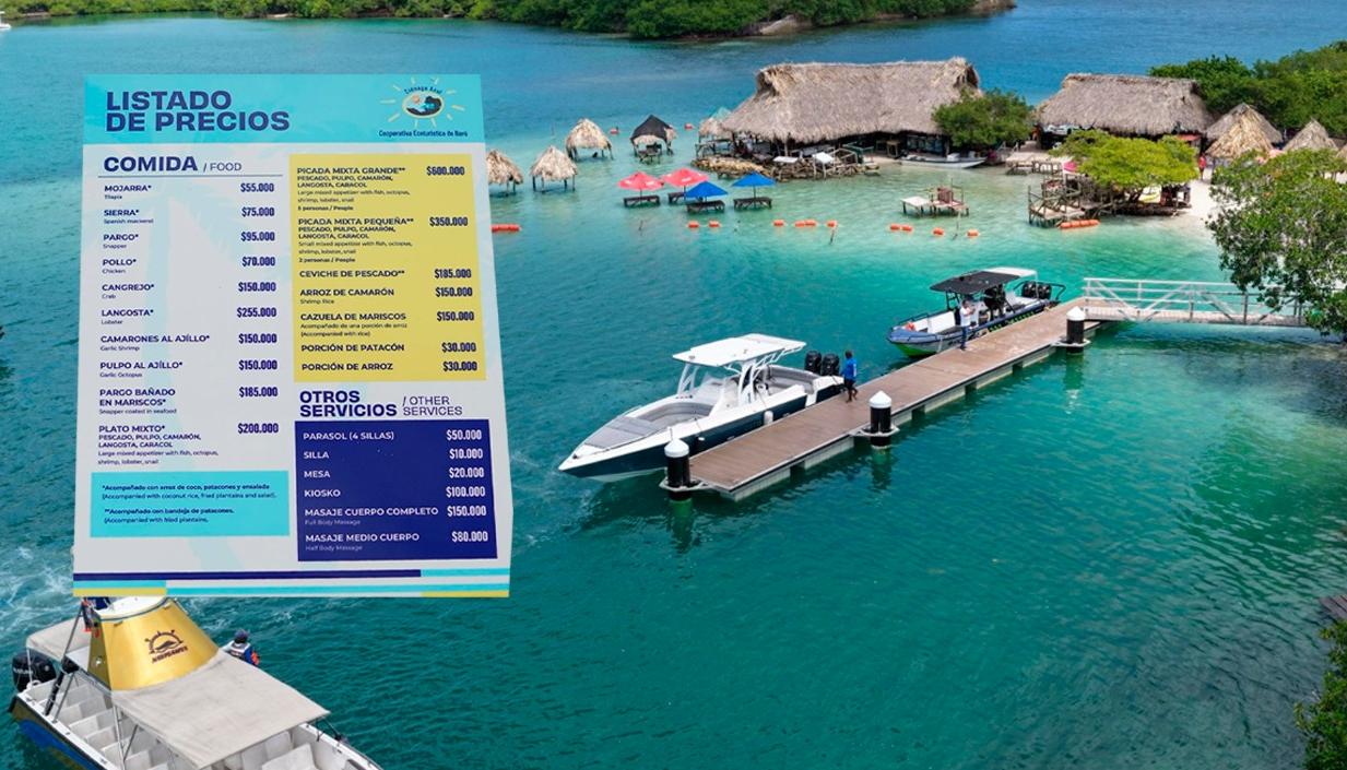 La nueva lista de precios fue avalada por la Alcaldía de Cartagena.