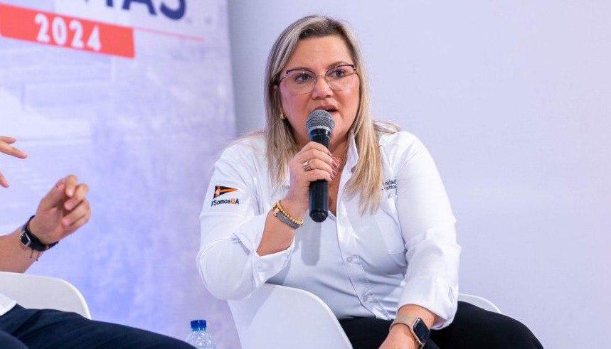  Mary Luz Stevenson del Vecchio, rectora encargada de Uniatlántico.