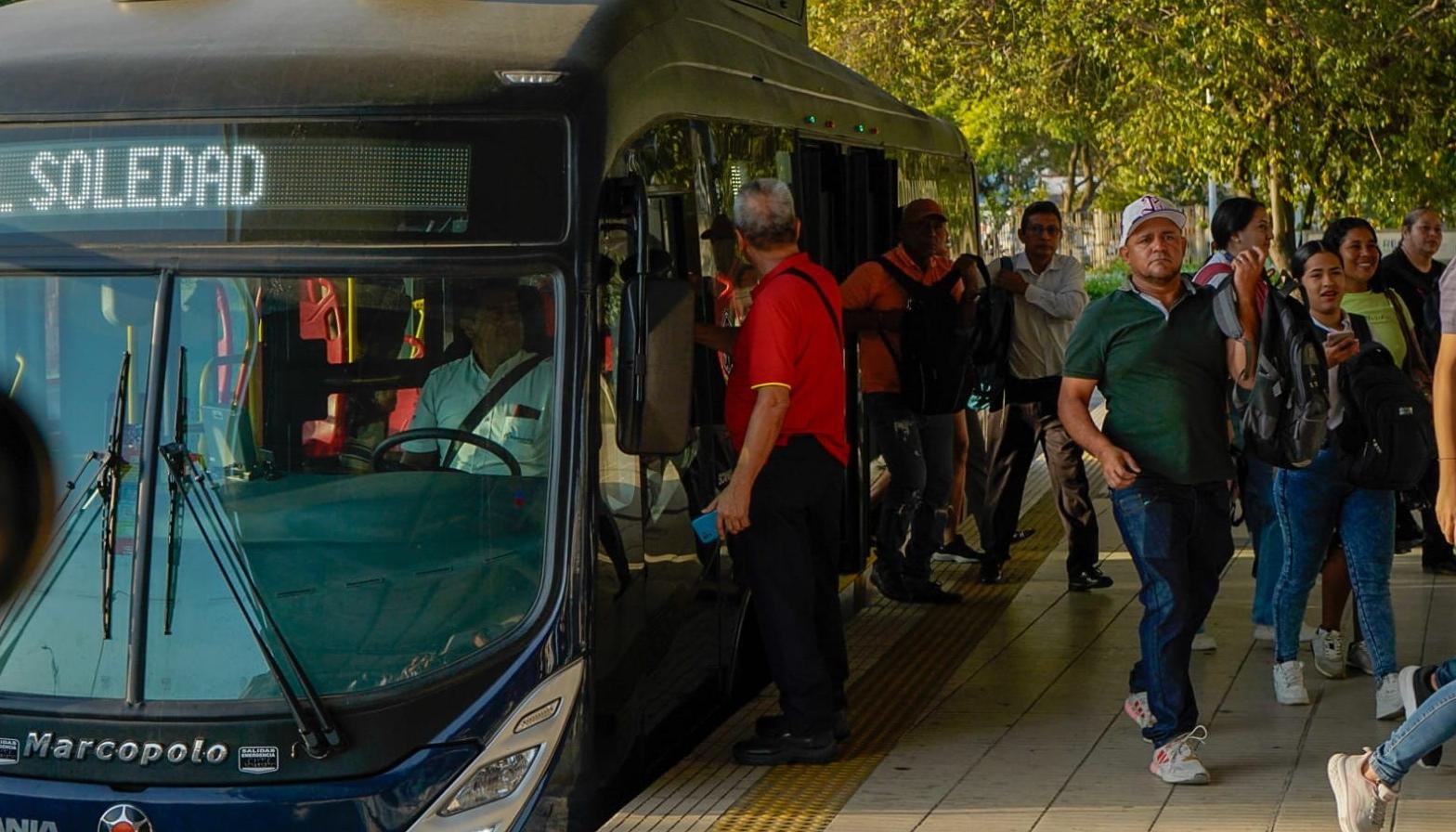 Servicio de Transmetro.