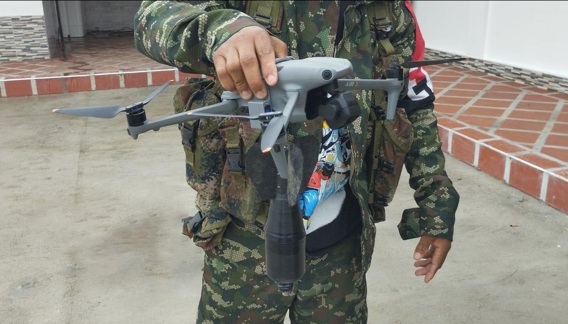 Uso de drones por parte de grupos criminales.