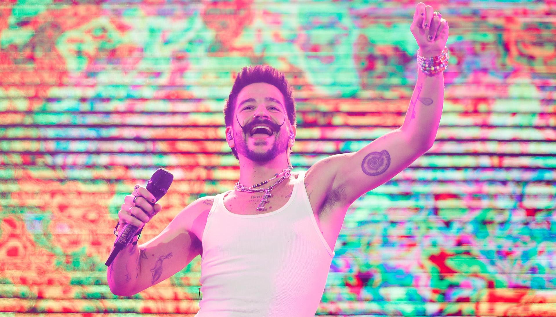 El cantante colombiano Camilo. 