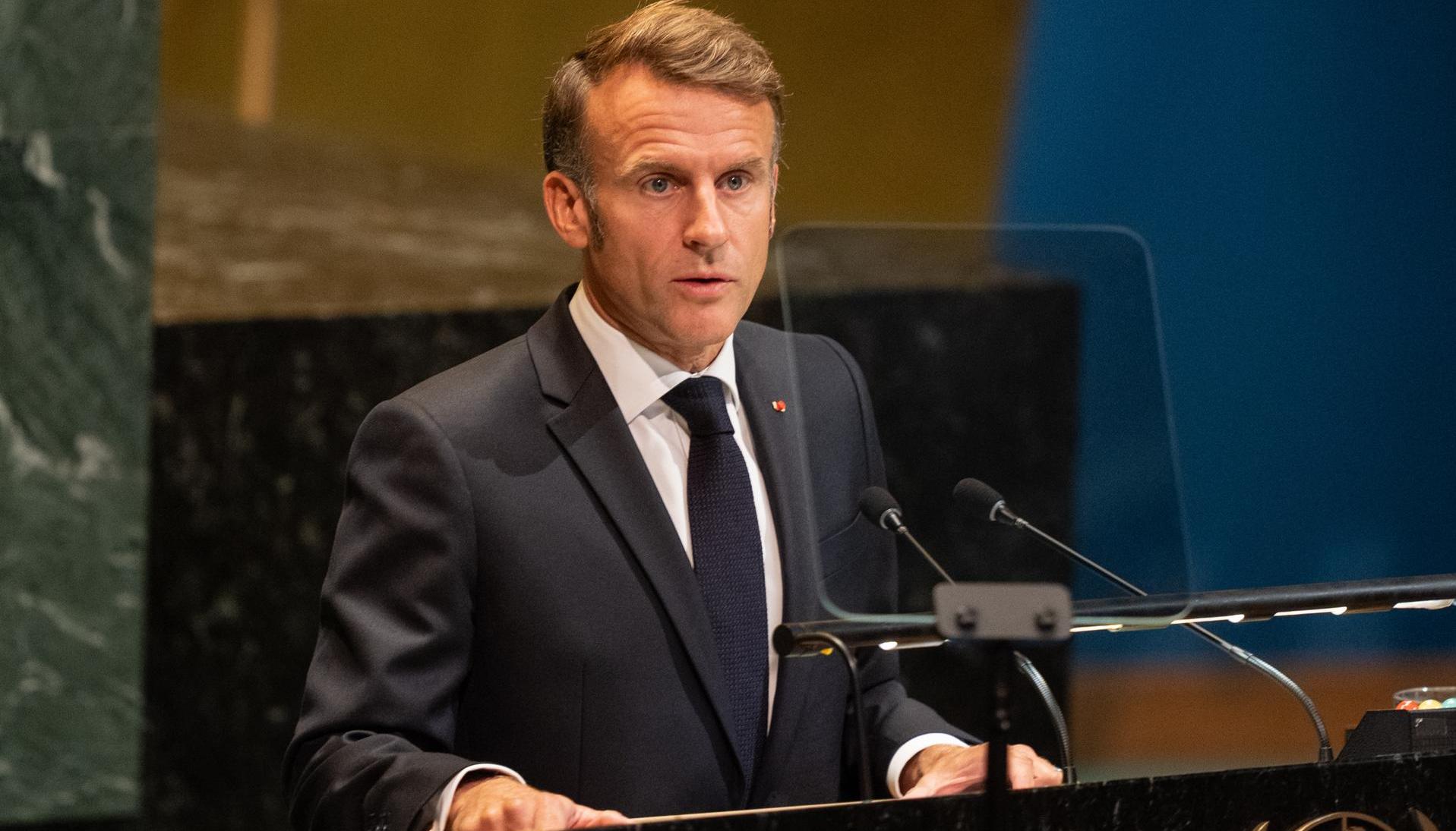 Emmanuel Macron, Presidente de Francia.