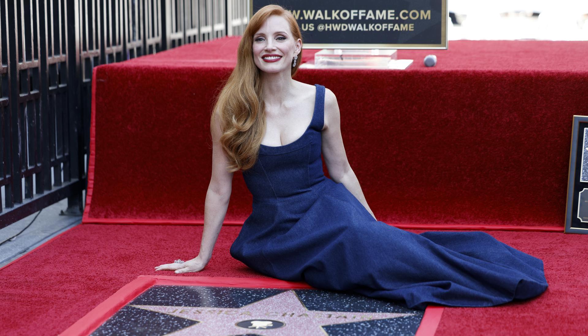  Jessica Chastain durante la ceremonia. 