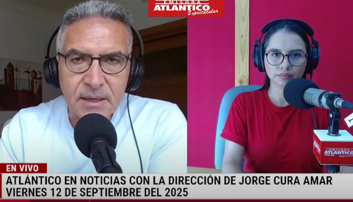 Transmisión de Atlántico en Noticias.