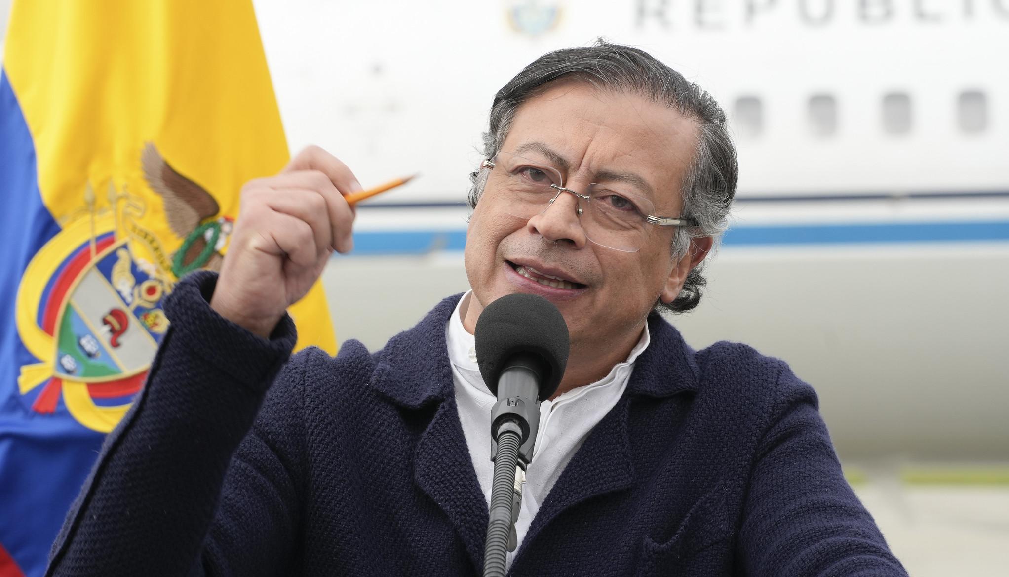 El Presidente Gustavo Petro.