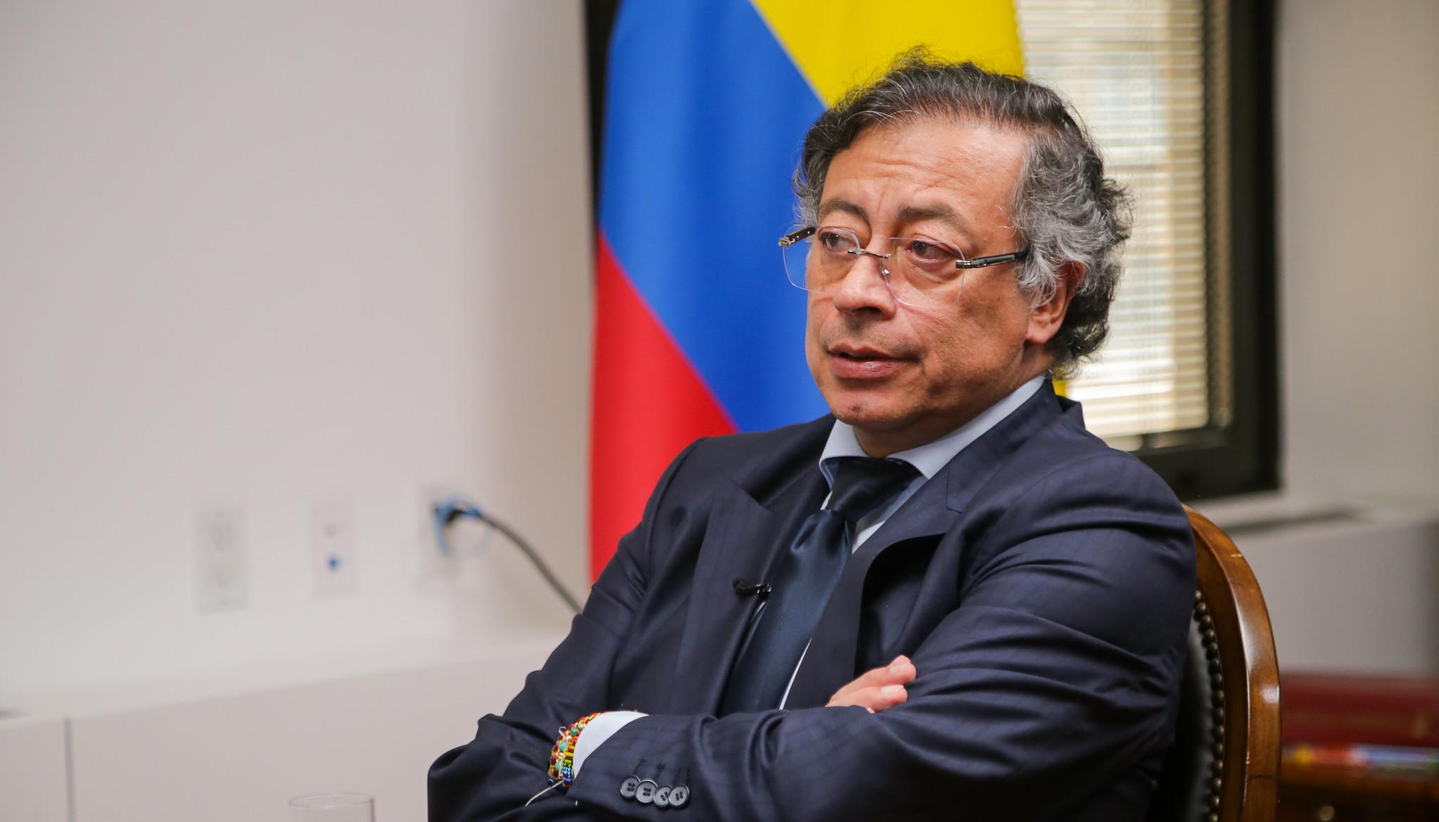 El Presidente Gustavo Petro.