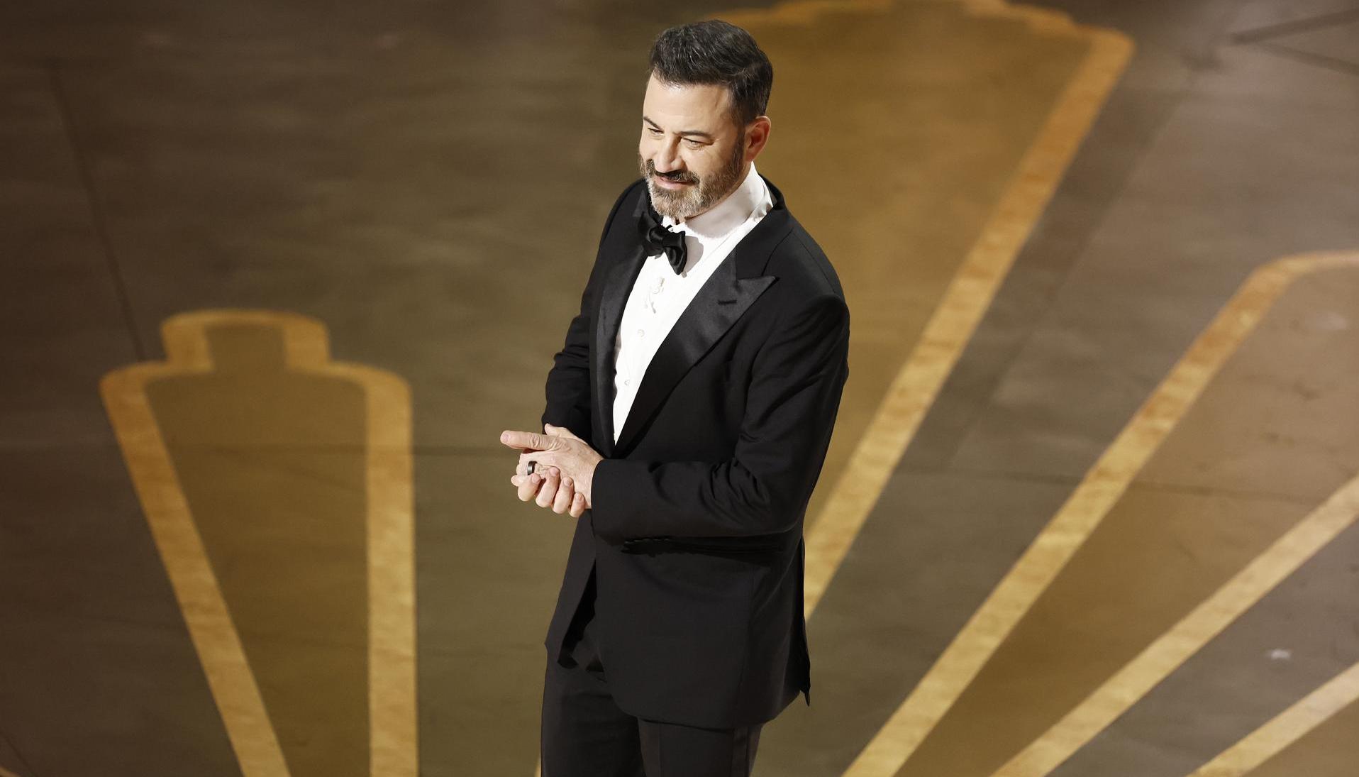 Jimmy Kimmel, comediante estadounidense.