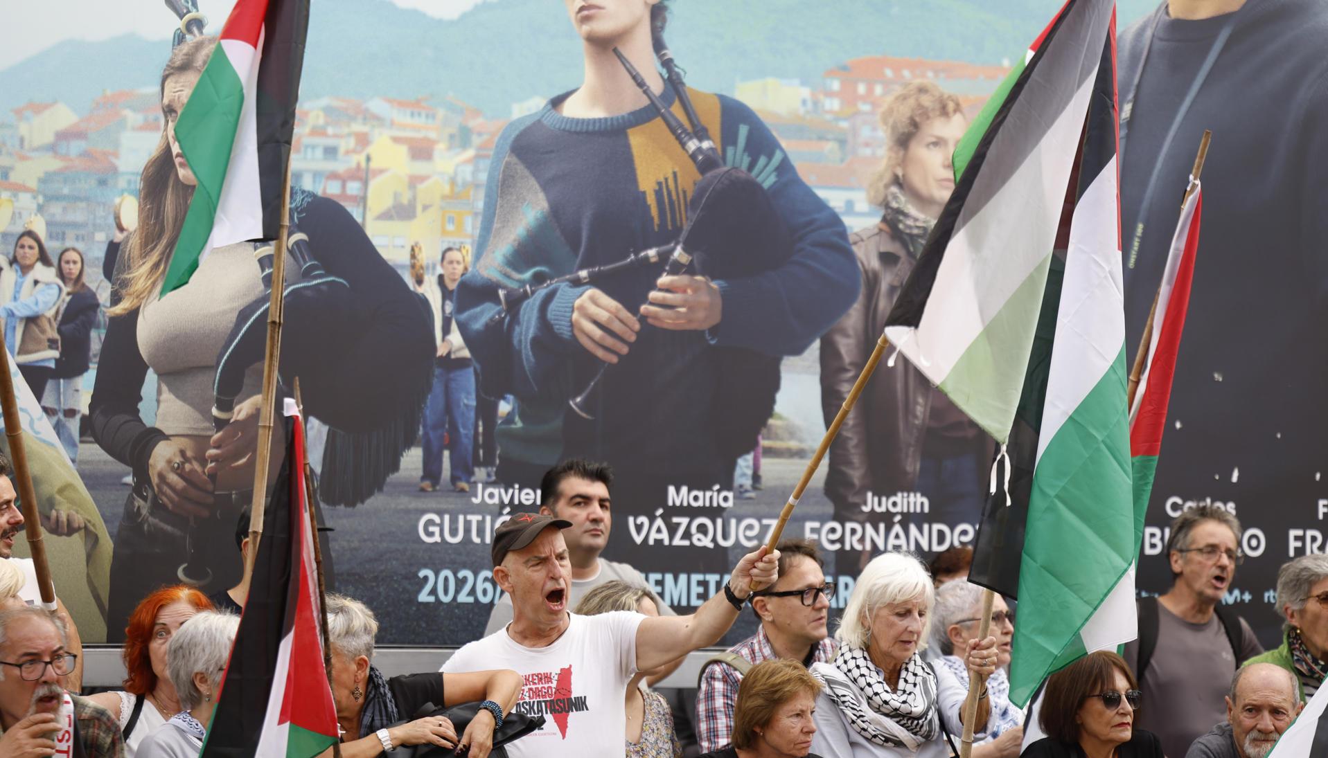 Protesta propalestina.