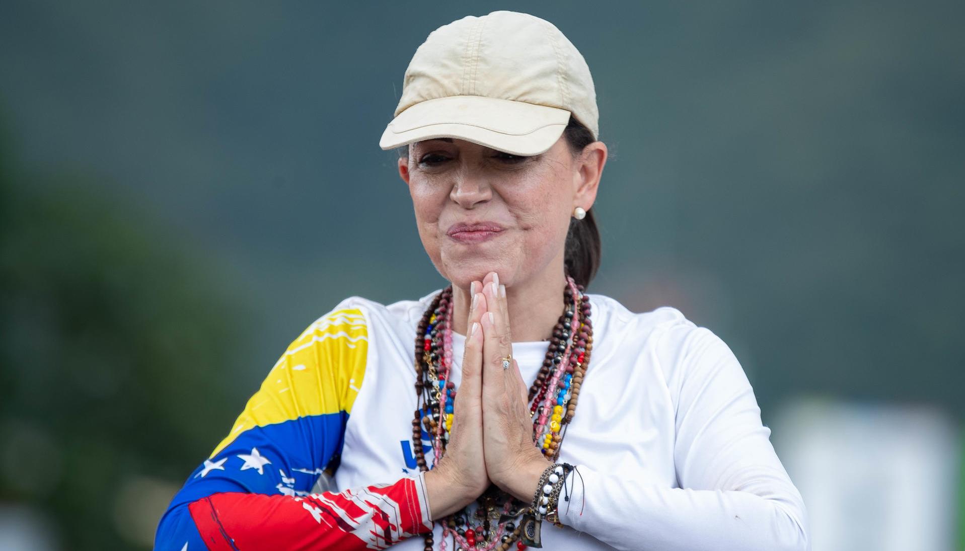 María Corina Machado, líder opositora venezolana.