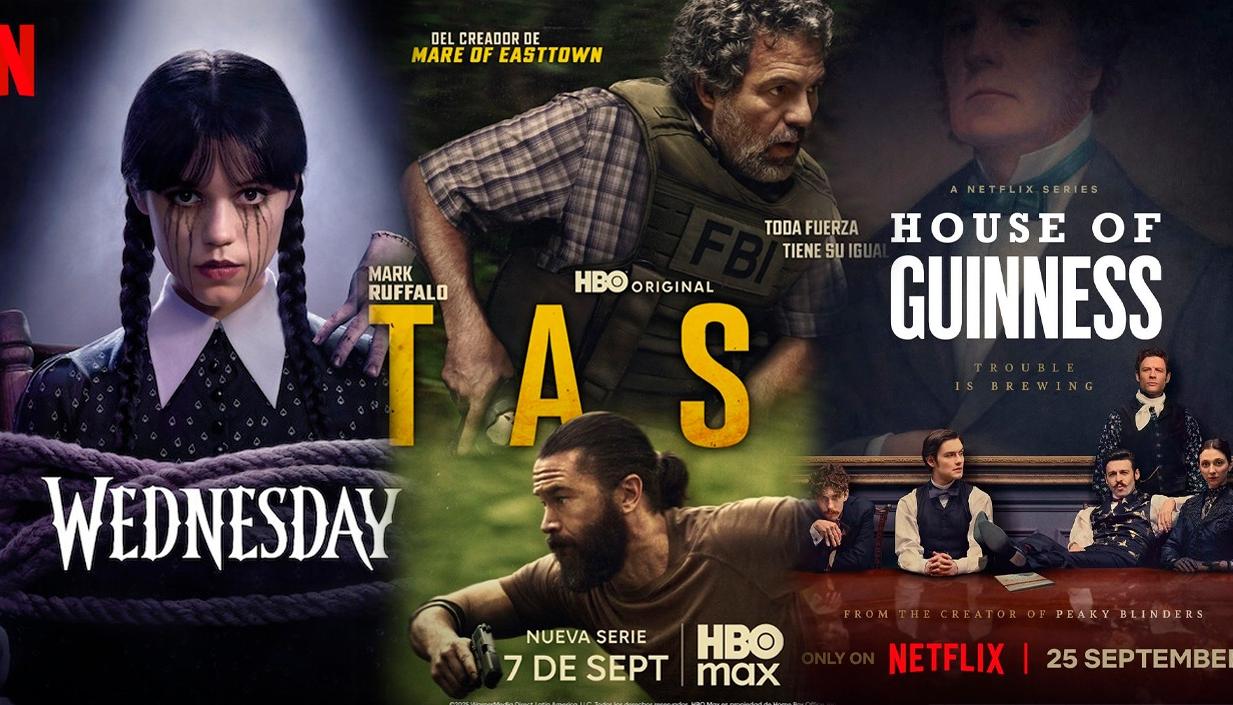 'Wednesday', 'Task' y 'House of Guinness'.