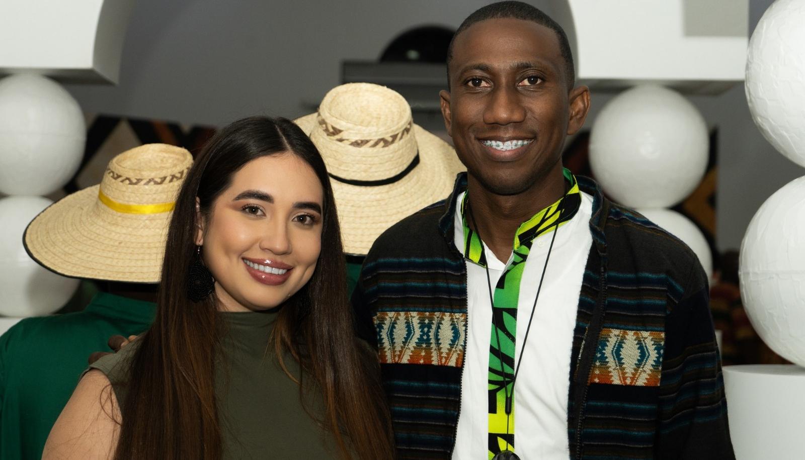 Alcaldesa de Mosquera, Nariño, Karen Lizeth Pineda Pineda, y el hombre fallecido Luis Fernando Sánchez.