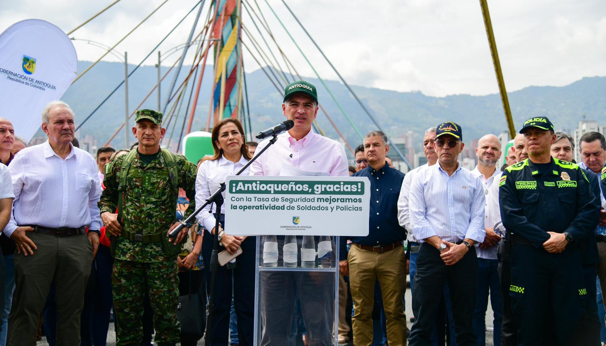 Andrés Julián Rendón, gobernador de Antioquia.