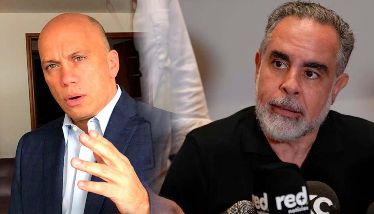 Sergio Araújo y Armando Benedetti.