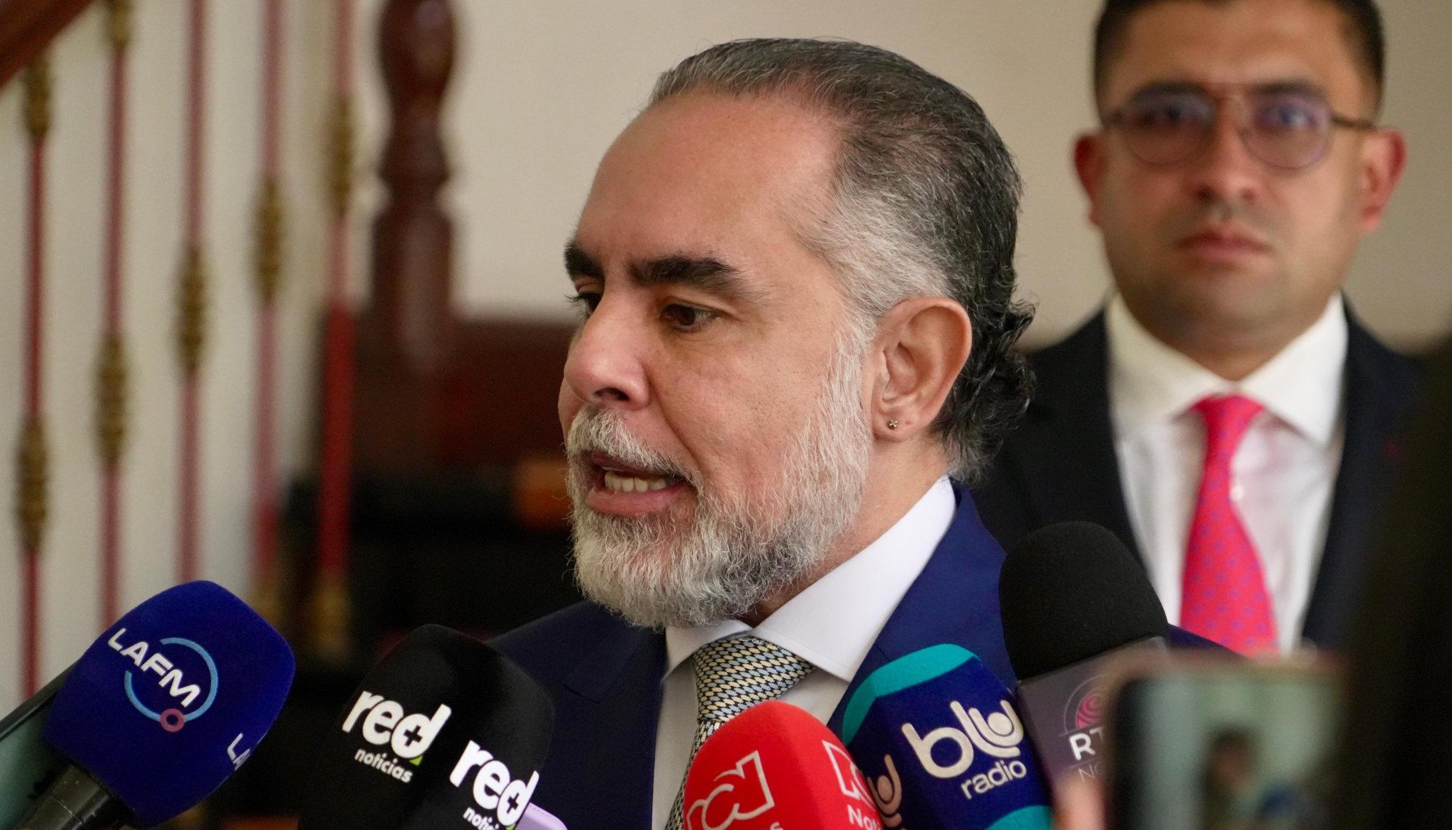 Armando Benedetti, ministro del Interior.