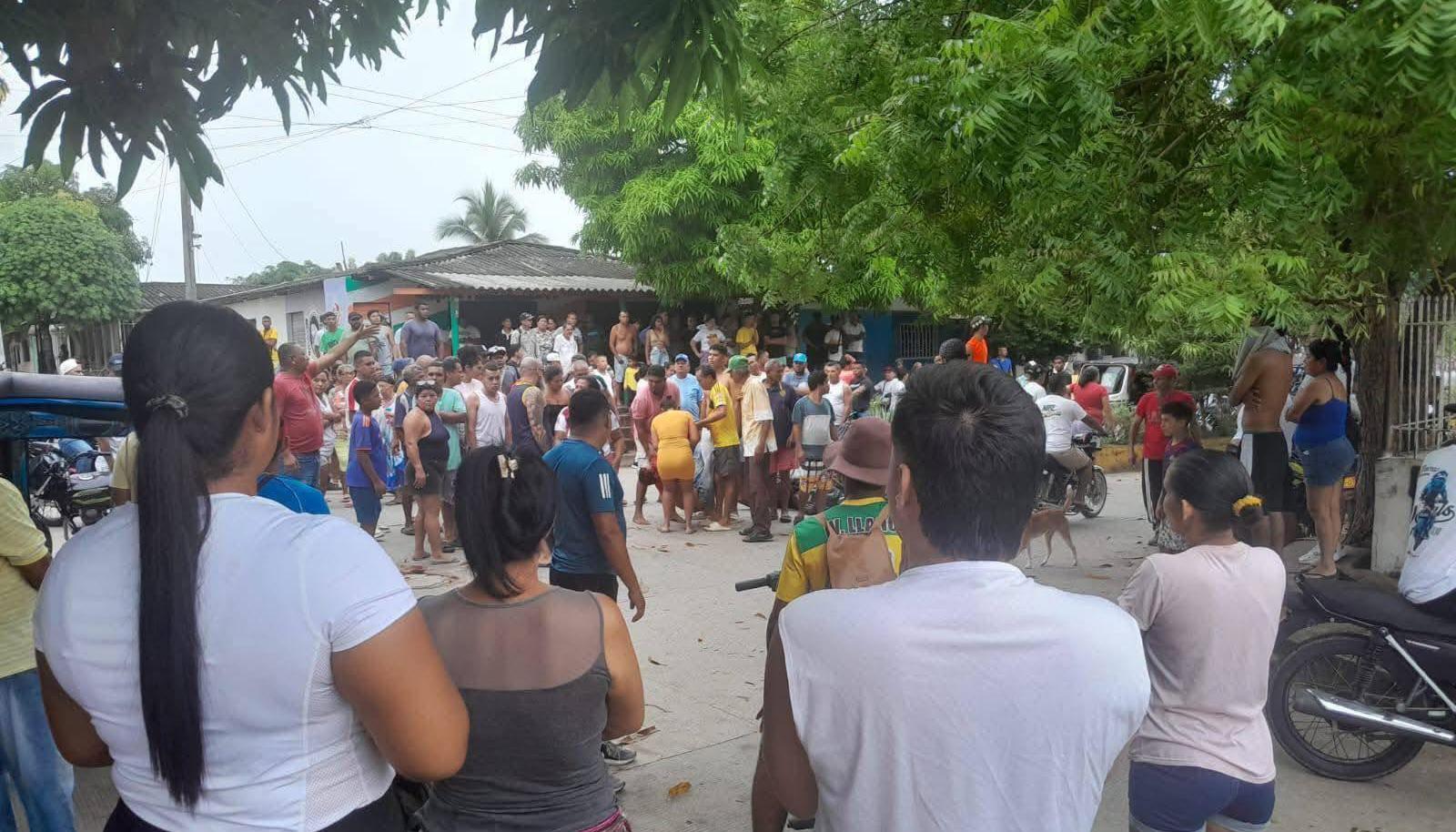 Ataque a bala en el barrio Santa Elena de Baranoa. 