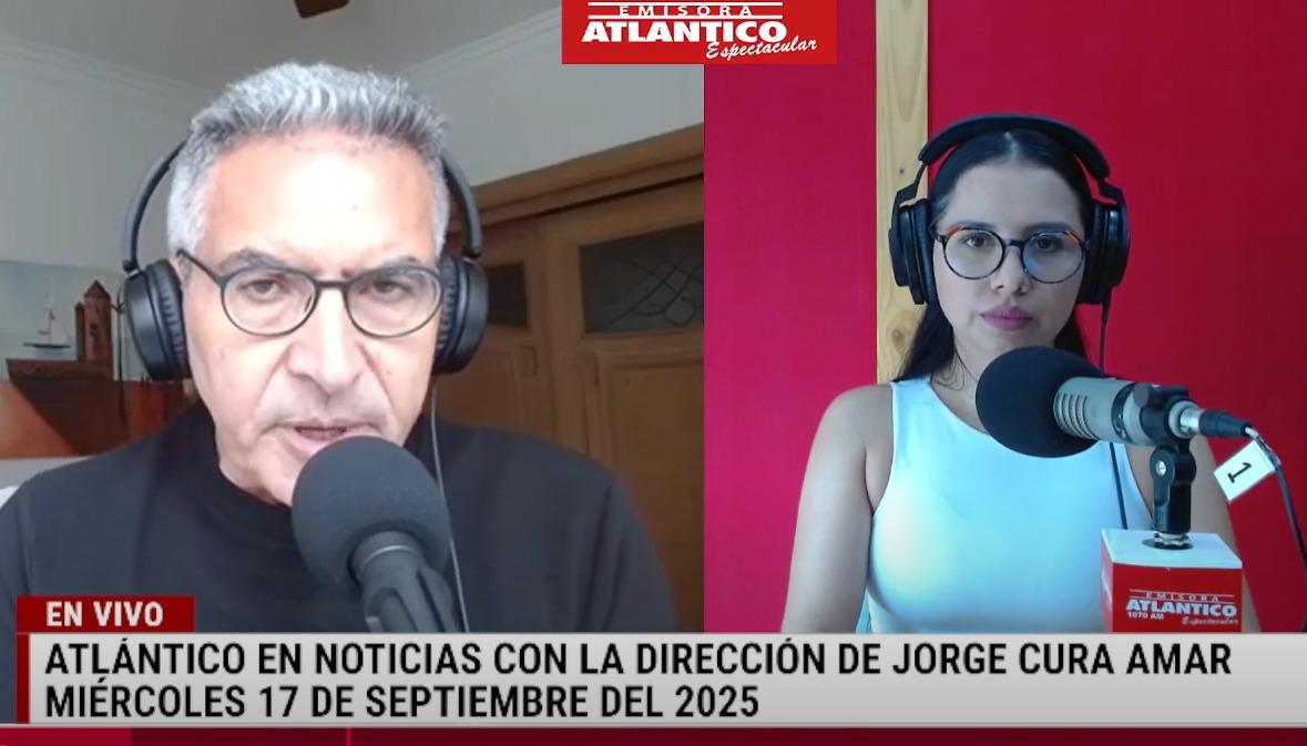 Transmisión de Atlántico en Noticias.