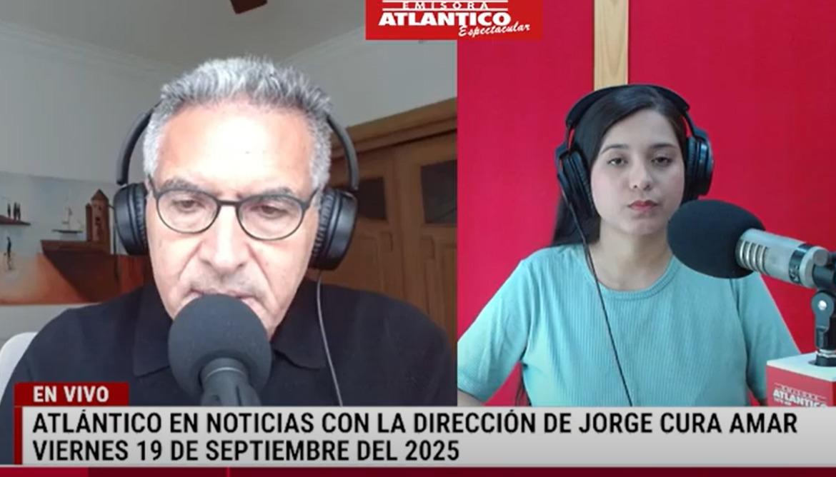 Transmisión de Atlántico en Noticias.